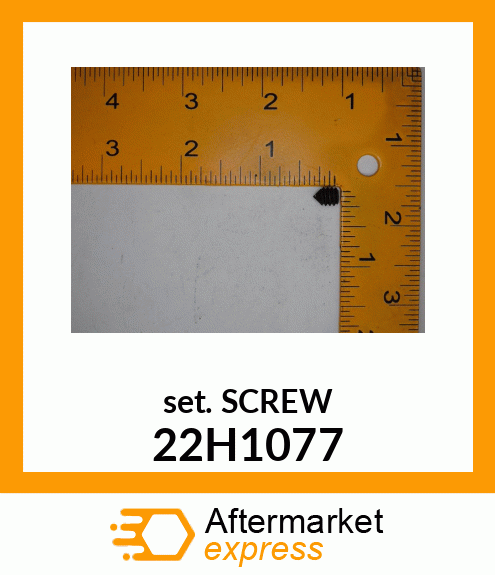 SCREW, SET, HEX SOCKET HEAD 22H1077