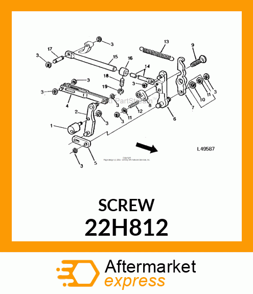 SCREW, SET, HEX SOCKET HEAD 22H812