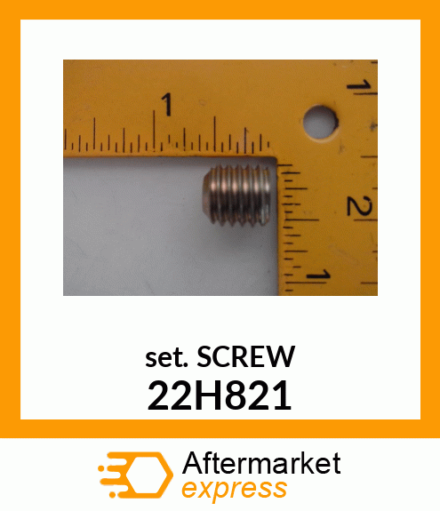 SCREW, SET, HEX SOCKET HEAD 22H821