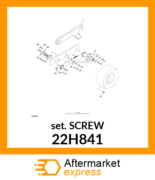 SCREW, SET, HEX SOCKET HEAD 22H841