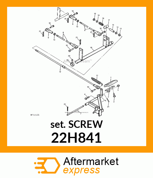 SCREW, SET, HEX SOCKET HEAD 22H841