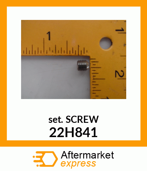 SCREW, SET, HEX SOCKET HEAD 22H841