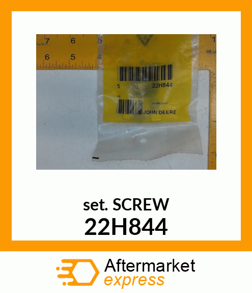 SCREW, SET, SQUARE HEAD 22H844