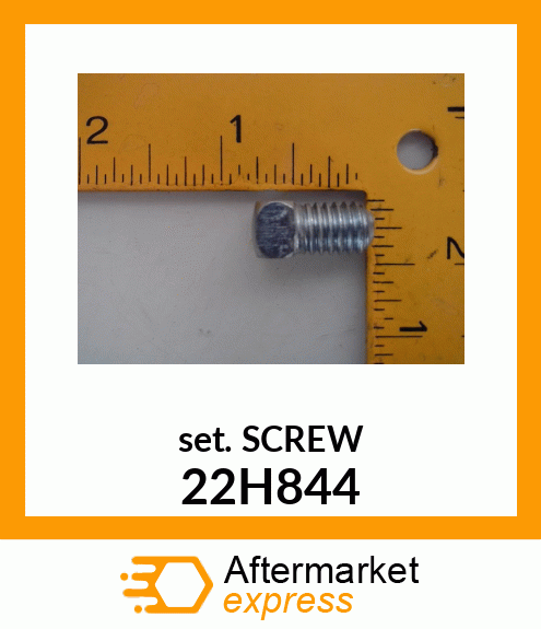 SCREW, SET, SQUARE HEAD 22H844