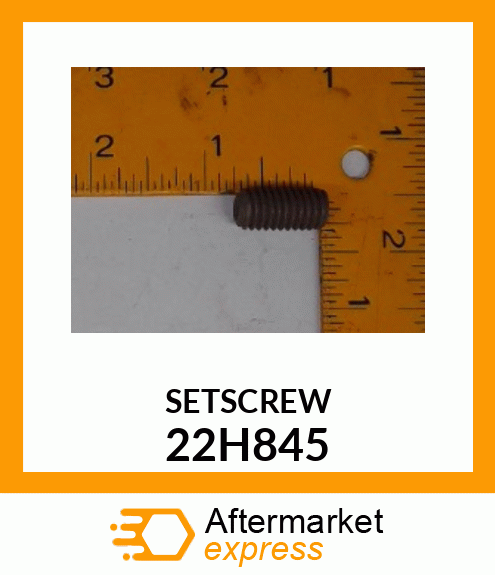 SCREW, SET, HEX SOCKET HEAD 22H845