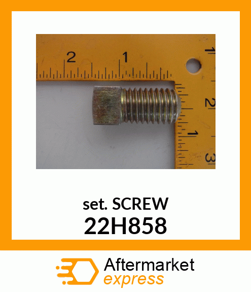 SCREW, SET, SQUARE HEAD 22H858