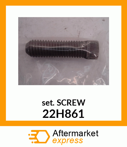 SCREW, SET, SQUARE HEAD 22H861