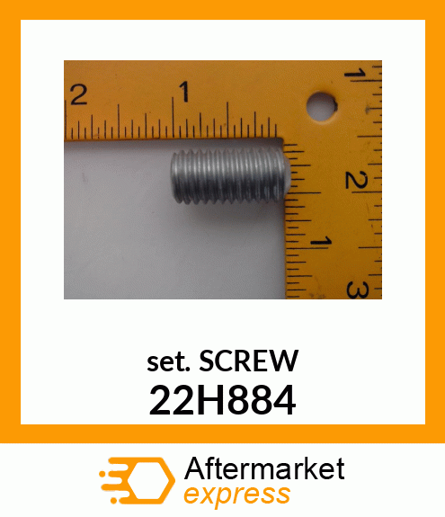 SCREW, SET, HEX SOCKET HEAD 22H884