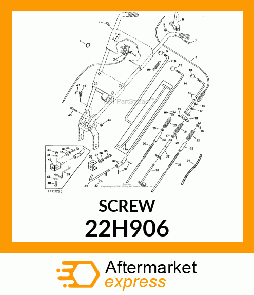 SCREW, SET, SQUARE HEAD 22H906