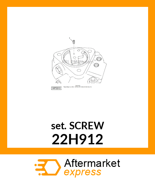 SCREW, SET, HEX SOCKET HEAD 22H912