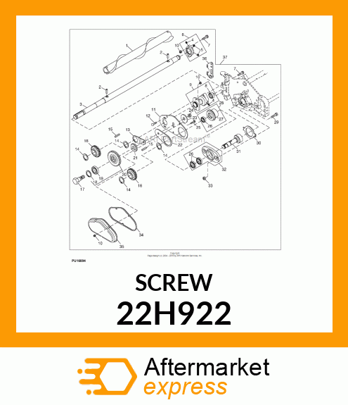 SCREW, SET, HEX SOCKET HEAD 22H922