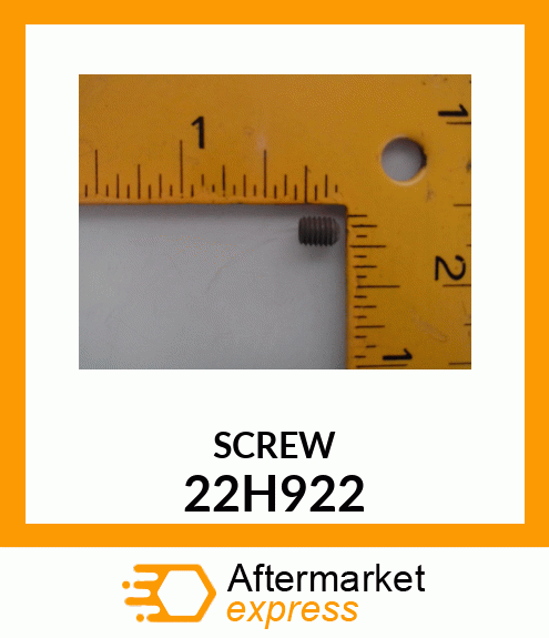 SCREW, SET, HEX SOCKET HEAD 22H922