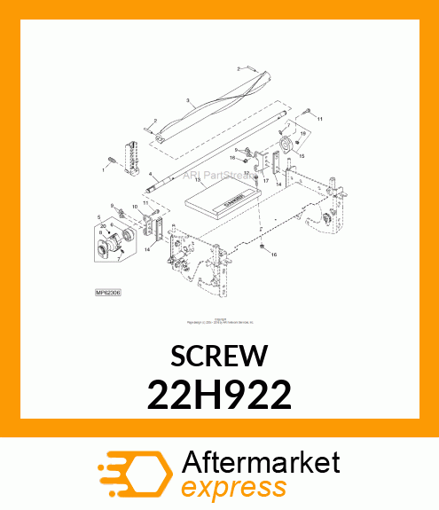 SCREW, SET, HEX SOCKET HEAD 22H922