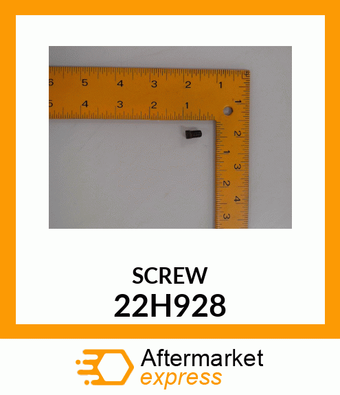 SCREW, SET, SQUARE HEAD 22H928