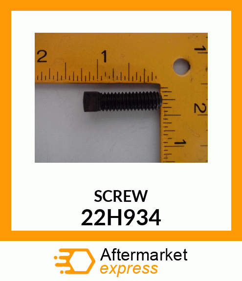 SCREW, SET, SQUARE HEAD 22H934