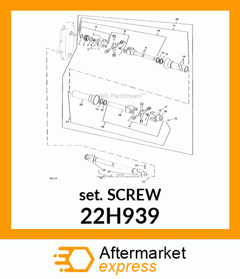 Set Screw 22H939