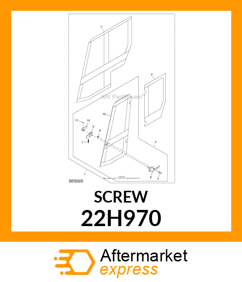 SCREW, SET, HEX SOCKET HEAD 22H970