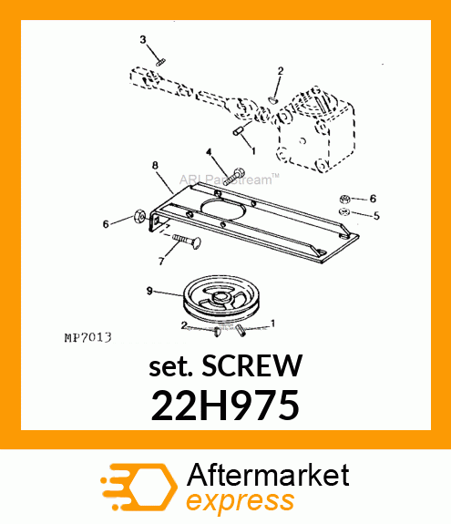 SCREW, SET, HEX SOCKET HEAD 22H975