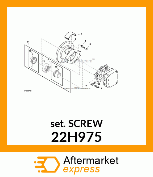 SCREW, SET, HEX SOCKET HEAD 22H975