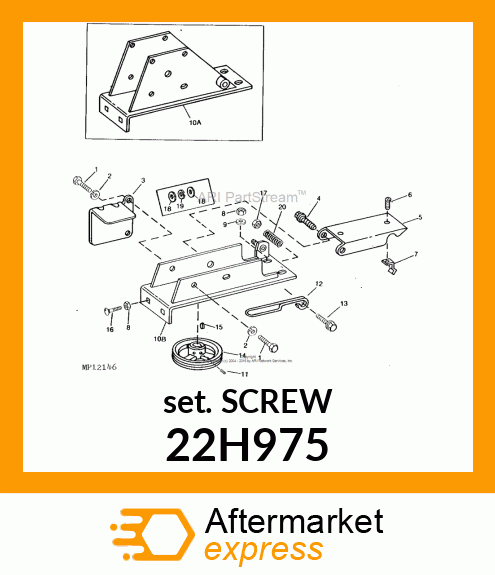 SCREW, SET, HEX SOCKET HEAD 22H975