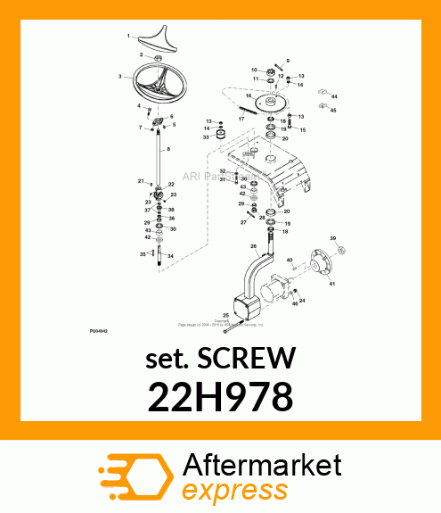 SCREW, SET, HEX SOCKET HEAD 22H978