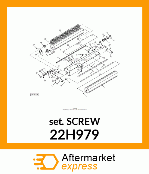 SCREW, SET, HEX SOCKET HEAD 22H979