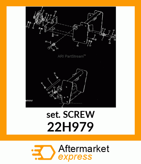 SCREW, SET, HEX SOCKET HEAD 22H979