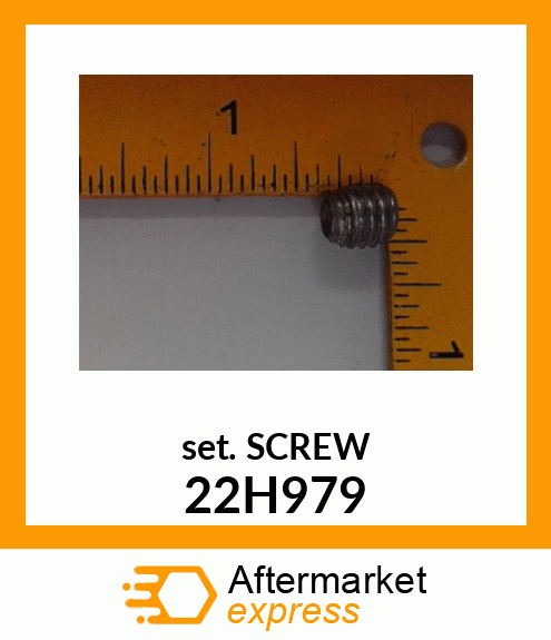 SCREW, SET, HEX SOCKET HEAD 22H979