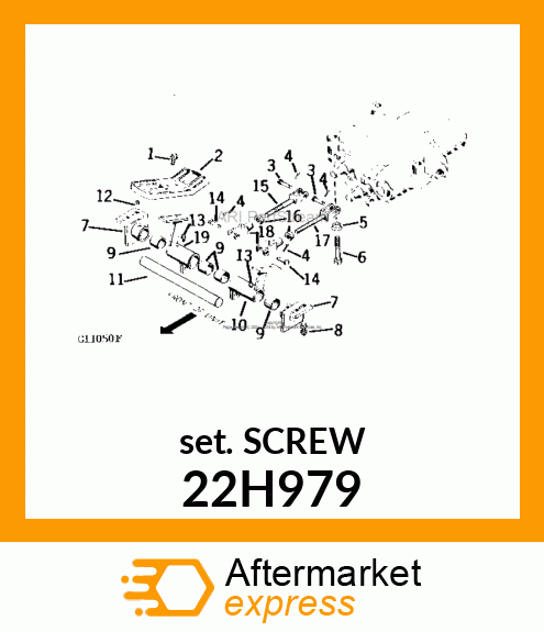 SCREW, SET, HEX SOCKET HEAD 22H979