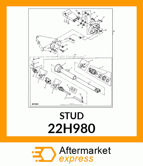 SCREW, SET, HEX SOCKET HEAD 22H980