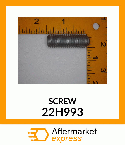 SCREW, SET, HEX SOCKET HEAD 22H993