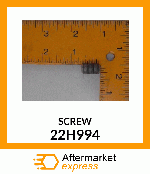 SCREW, SET, HEX SOCKET HEAD 22H994