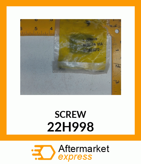 SCREW, SET, HEX SOCKET HEAD 22H998