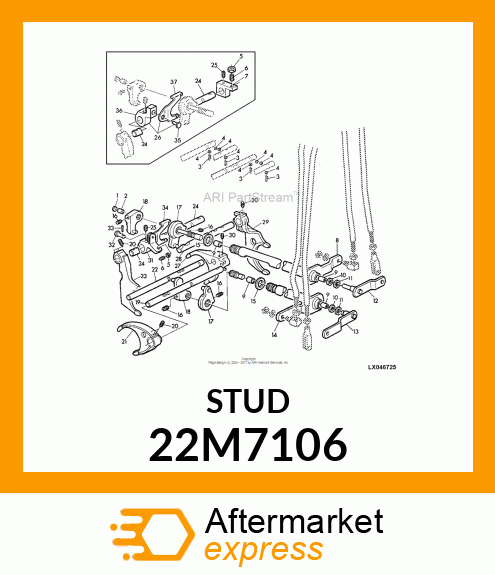 SCREW, SET, METRIC, HEX SKT HDLS 22M7106