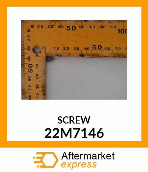 SCREW, SET, METRIC, HEX SKT HDLS 22M7146