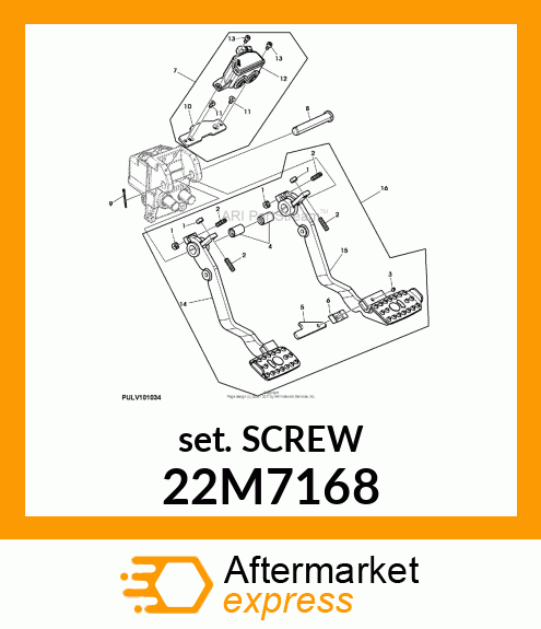 SCREW, SET, M8X30 22M7168