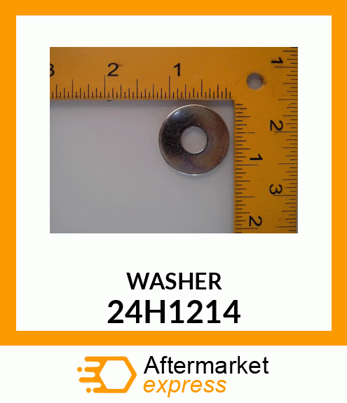 WASHER, METALLIC, ROUND HOLE 24H1214