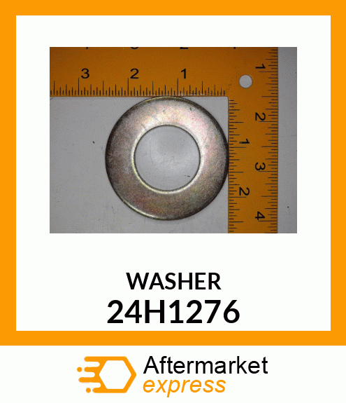 WASHER, METALLIC, ROUND HOLE 24H1276