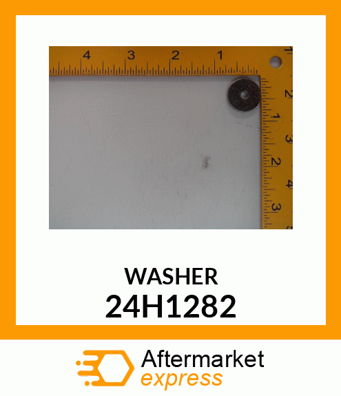 WASHER, METALLIC, ROUND HOLE 24H1282