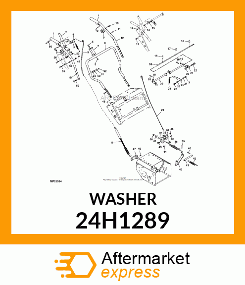 WASHER .328 X .625 X .048 ZINC 24H1289