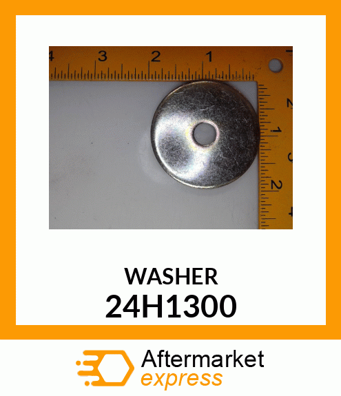 WASHER, METALLIC, ROUND HOLE 24H1300