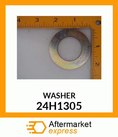 WASHER, METALLIC, ROUND HOLE 24H1305