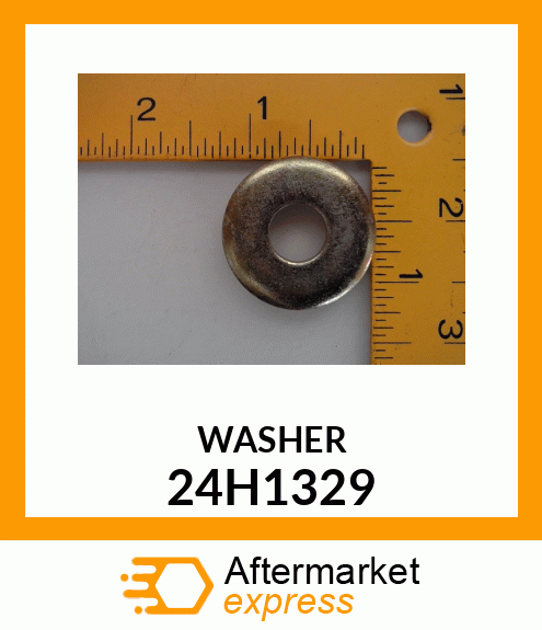 WASHER, METALLIC, ROUND HOLE 24H1329