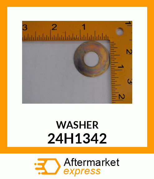 WASHER, METALLIC, ROUND HOLE 24H1342