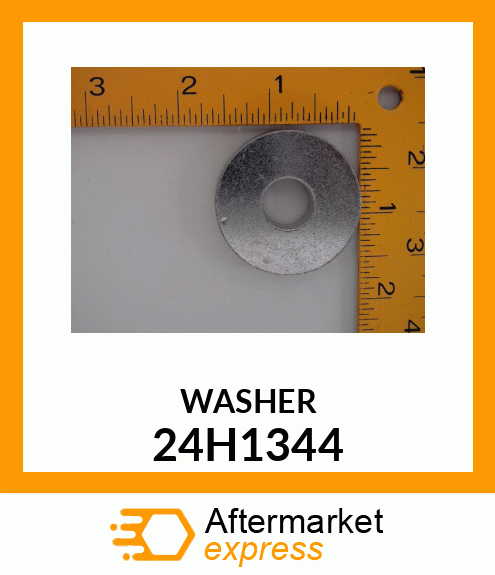 WASHER, METALLIC, ROUND HOLE 24H1344