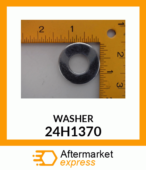 WASHER, METALLIC, ROUND HOLE 24H1370