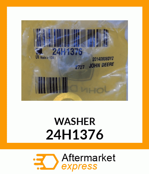 WASHER, METALLIC, ROUND HOLE 24H1376