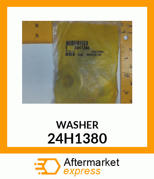 WASHER, METALLIC, ROUND HOLE 24H1380