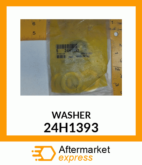 WASHER, METALLIC, ROUND HOLE 24H1393