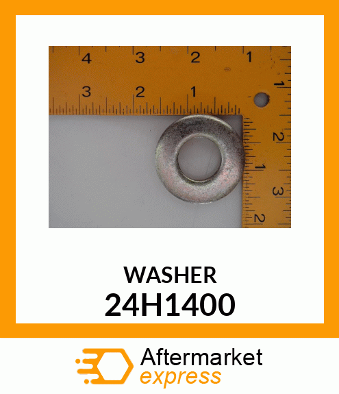 WASHER, METALLIC, ROUND HOLE 24H1400